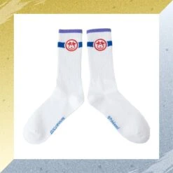 Moomoo Farm's Milk Middle Socks (23~25cm) - Pokémon Gold And Silver 25th Anniversary(Moomoo Farms Milk Middle Socks 23 25cm Pokemon Gold And Silver 25th Anniversary)