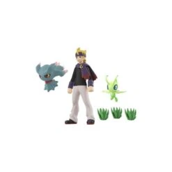 Morty & Misdreavus & Celebi Pokémon Scale World Figure Johto Region(Morty Misdreavus Celebi Pokemon Scale World Figure Johto Region)