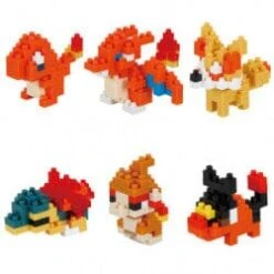 Nanoblock Box Mini Type Flame Pokémon(Nanoblock Box Mini Type Flame Pokemon)