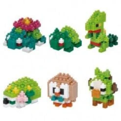 Nanoblock Box Mini Type Grass Pokémon(Nanoblock Box Mini Type Grass Pokemon)