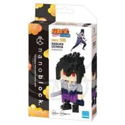 Nanoblock NBCC_135 Sasuke Uchiha - NARUTO Shippuden(Nanoblock Nbcc_135 Sasuke Uchiha Naruto Shippuden) -ICHIBA TOYS SHOP nanoblock nbcc135 sasuke uchiha naruto shippuden nanoblock kawada 390475