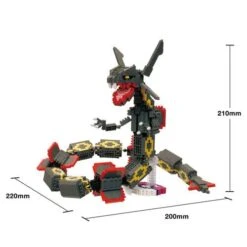 Nanoblock NBPM_104 Shiny Rayquaza Extreme DX Edition(Nanoblock Nbpm_104 Shiny Rayquaza Extreme Dx Edition) -ICHIBA TOYS SHOP nanoblock nbpm104 shiny rayquaza extreme dx edition nanoblock kawada 906179
