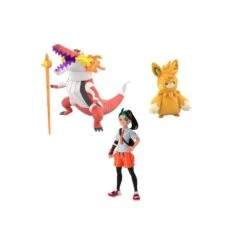 Nemona & Skeledirge & Pawmot Pokémon Scale World Figure Paldea Region Set BANDAI(Nemona Skeledirge Pawmot Pokemon Scale World Figure Paldea Region Set Bandai)
