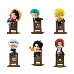 MegaHouse Ochatomo Series Figure Pirate Banquet (8Pack/BOX) - ONE PIECE(Ochatomo Series Figure Pirate Banquet 8pack Box One Piece)