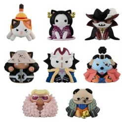 MegaHouse ONE PIECE Figure MEGA CAT PROJECT Nyan Tomo Ookina Nyan Piece Nyaan! Luffy And The Shichibukai (Seven Warlords Of The Sea)(One Piece Figure Mega Cat Project Nyan Tomo Ookina Nyan Piece Nyaan Luffy And The Shichibukai Seven Warlords Of The Sea)