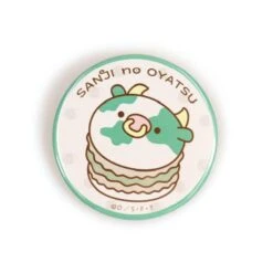 ONE PIECE Macaron Tin Can Badge - SANJI No OYATSU (1Pcs/Random)(One Piece Macaron Tin Can Badge Sanji No Oyatsu 1pcs Random) -ICHIBA TOYS SHOP one piece macaron tin can badge sanji no oyatsu 1pcsrandom keychain toei animation 409527