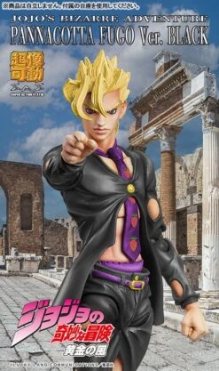 Pannacotta Fugo (Ver.BLACK) Super Action Statue Figure - JoJo's Bizarre Adventure Part.V (Golden Wind)(Pannacotta Fugo Ver Black Super Action Statue Figure Jojos Bizarre Adventure Part V Golden Wind) -ICHIBA TOYS SHOP pannacotta fugo verblack super action statue figure jojos bizarre adventure partv golden wind figure medicos entertainment 643700