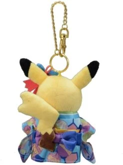 Pikachu Mascot Plush Keychain Kaga Kimono Pokémon Center Kanazawa(Pikachu Mascot Plush Keychain Kaga Kimono Pokemon Center Kanazawa) -ICHIBA TOYS SHOP pikachu mascot plush keychain kaga kimono pokemon center kanazawa mascot plush keychain pokemon center 348202