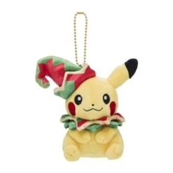 Pikachu Mascot Plush Keychain Pokémon Christmas Toy Factory(Pikachu Mascot Plush Keychain Pokemon Christmas Toy Factory)