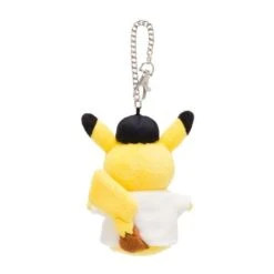 Pikachu Mascot Plush Keychain Pokémon Logo(Pikachu Mascot Plush Keychain Pokemon Logo) -ICHIBA TOYS SHOP pikachu mascot plush keychain pokemon logo keychain pokemon center 367360