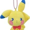 Pikachu Mascot Plush Keychain Saiko Soda Refresh(Pikachu Mascot Plush Keychain Saiko Soda Refresh) -ICHIBA TOYS SHOP pikachu mascot plush keychain saiko soda refresh keychain pokemon center 985760