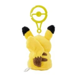 Pikachu Mascot Plush With Carabiner(Pikachu Mascot Plush With Carabiner) -ICHIBA TOYS SHOP pikachu mascot plush with carabiner mascot plush keychain pokemon center 775472