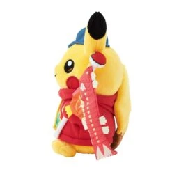 Pikachu With Pokémon Banner Flag - Pokémon Center Hiroshima R(Pikachu With Pokemon Banner Flag Pokemon Center Hiroshima R) -ICHIBA TOYS SHOP pikachu with pokemon banner flag pokemon center hiroshima r plush pokemon center 583963