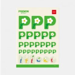 NINTENDO Pikmin Stickers Sheet (P) Logo(Pikmin Stickers Sheet P Logo)