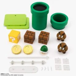 Play Set S.H.Figuarts Figure - Super Mario(Play Set S H Figuarts Figure Super Mario) -ICHIBA TOYS SHOP play set shfiguarts figure super mario figure bandai namco 331282