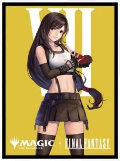 Players Card Sleeve MFS-10 Character Borderless Version "Tifa, Martial Artist" - Magic: The Gathering X FINAL FANTASY(Players Card Sleeve Mfs 10 Character Borderless Version Tifa Martial Artist Magic The Gathering X Final Fantasy)