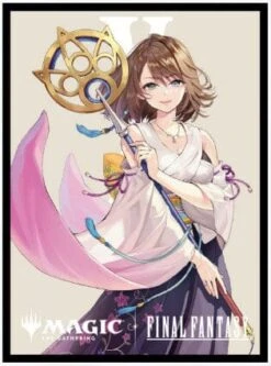 Players Card Sleeve MFS-12 Character Borderless Version "Yuna, Grand Summoner" - Magic: The Gathering X FINAL FANTASY(Players Card Sleeve Mfs 12 Character Borderless Version Yuna Grand Summoner Magic The Gathering X Final Fantasy)