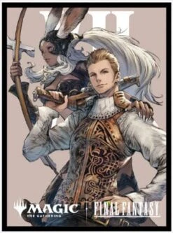 Players Card Sleeve MFS-13 Character Borderless Version "Balthier And Fran" - Magic: The Gathering X FINAL FANTASY(Players Card Sleeve Mfs 13 Character Borderless Version Balthier And Fran Magic The Gathering X Final Fantasy)