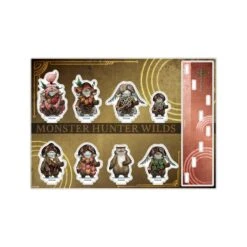CAPCOM Plumpeach Set Acrylic Stand - Monster Hunter Wilds(Plumpeach Set Acrylic Stand Monster Hunter Wilds)