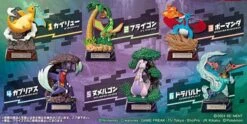 Pokémon Figure POCKET STATUE Collection - Dragon Type (6Pcs/BOX)(Pokemon Figure Pocket Statue Collection Dragon Type 6pcs Box)