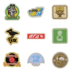 Pokémon Sword Shield Galar Region Company Logo Pins(Pokemon Sword Shield Galar Region Company Logo Pins)