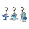 Popplio, Brionne, Primarina - National Pokédex Metal Charm Keychain #728, #729, #730(Popplio Brionne Primarina National Pokedex Metal Charm Keychain 728 729 730) -ICHIBA TOYS SHOP popplio brionne primarina national pokedex metal charm keychain 728 729 730 keychain pokemon center 918519