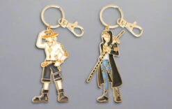 Portgas D. Ace Stained Glass Style Keychain - ONE PIECE(Portgas D Ace Stained Glass Style Keychain One Piece) -ICHIBA TOYS SHOP portgas d ace stained glass style keychain one piece keychain tapioca 396576