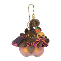 Pumpkaboo Mascot Plush Keychain Halloween Harvest Festival(Pumpkaboo Mascot Plush Keychain Halloween Harvest Festival)