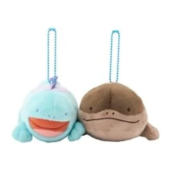 Quagsire ＆ Clodsire Paired Mascot Plush (Magnetic) - Nitamono Doushi (Look Alike) Pokémon!(Quagsire Clodsire Paired Mascot Plush Magnetic Nitamono Doushi Look Alike Pokemon)