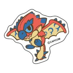 CAPCOM Rathalos MonDefo Diecut Sticker - Monster Hunter(Rathalos Mondefo Diecut Sticker Monster Hunter)