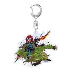 CAPCOM Rathian & Main Character Acrylic Keychain - Monster Hunters Stories(Rathian Main Character Acrylic Keychain Monster Hunters Stories)
