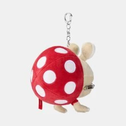NINTENDO Red Bulborb Purse Mascot Plush Keychain Gamaguchi(Red Bulborb Purse Mascot Plush Keychain Gamaguchi) -ICHIBA TOYS SHOP red bulborb purse mascot plush keychain gamaguchi mascot plush keychain nintendo 223759
