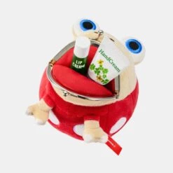 NINTENDO Red Bulborb Purse Mascot Plush Keychain Gamaguchi(Red Bulborb Purse Mascot Plush Keychain Gamaguchi) -ICHIBA TOYS SHOP red bulborb purse mascot plush keychain gamaguchi mascot plush keychain nintendo 509645