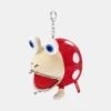 NINTENDO Red Bulborb Purse Mascot Plush Keychain Gamaguchi(Red Bulborb Purse Mascot Plush Keychain Gamaguchi)