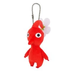 Red Pikmin (Flower) Mascot Plush Keychain(Red Pikmin Flower Mascot Plush Keychain)