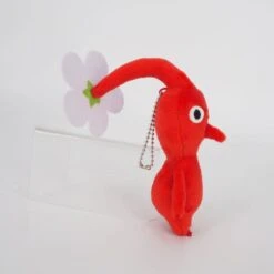 Red Pikmin (Flower) Mascot Plush Keychain(Red Pikmin Flower Mascot Plush Keychain) -ICHIBA TOYS SHOP red pikmin flower mascot plush keychain mascot plush keychain san ei boeki 765032