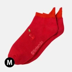 NINTENDO Red Pikmin Sock M Size(Red Pikmin Sock M Size)