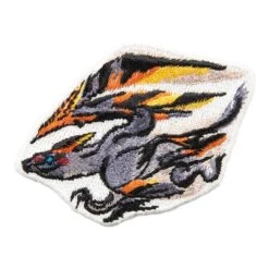 Risen Crimson Glow Valstrax Embroidery Sticker Patch Monster Hunter(Risen Crimson Glow Valstrax Embroidery Sticker Patch Monster Hunter)