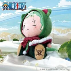 Roronoa Zoro Chibi Plush (Kemopon) - ONE PIECE(Roronoa Zoro Chibi Plush Kemopon One Piece) -ICHIBA TOYS SHOP roronoa zoro chibi plush kemopon one piece plush tripod 692134