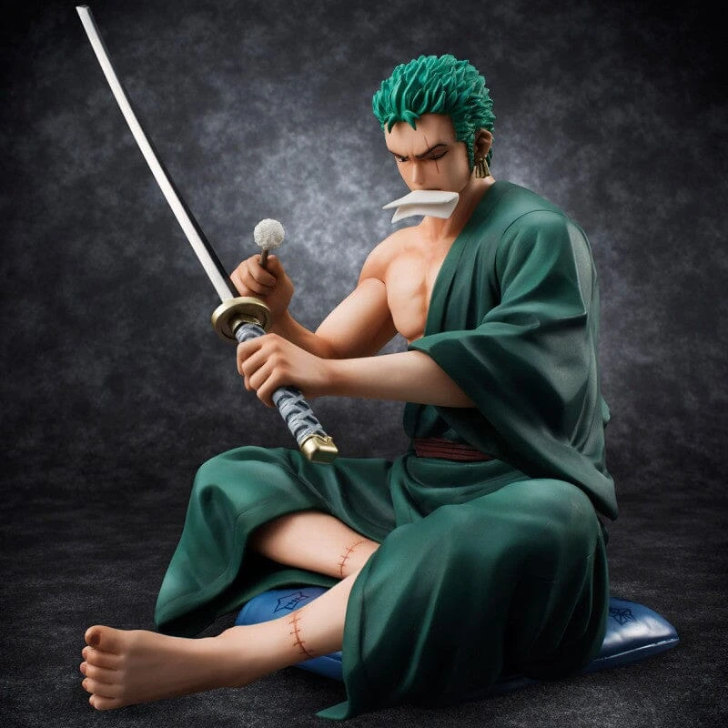 MegaHouse Roronoa Zoro Figure Portrait.Of.Pirates “S.O.C” ONE PIECE(Roronoa Zoro Figure Portrait Of Pirates S O C One Piece) 4 MegaHouse Roronoa Zoro Figure Portrait.Of.Pirates “S.O.C” ONE PIECE(Roronoa Zoro Figure Portrait Of Pirates S O C One Piece) - Image 2