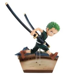 MegaHouse Roronoa Zoro Figure RUN!RUN!RUN ! G.E.M. Series ONE PIECE(Roronoa Zoro Figure Run Run Run G E M Series One Piece)