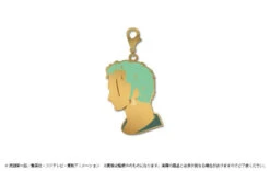 Roronoa Zoro Silhouette Charm Keychain - ONE PIECE(Roronoa Zoro Silhouette Charm Keychain One Piece)