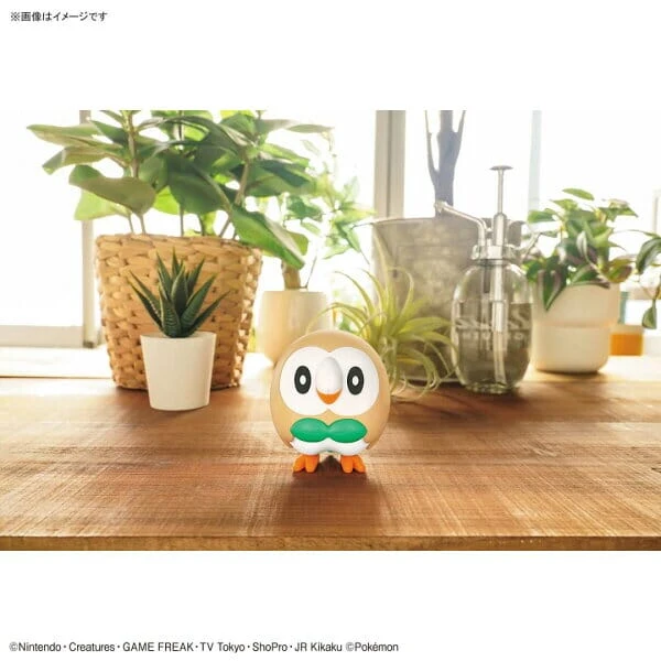 Rowlet Figure Pokémon PLAMO (Plastic Model) No.10 Collection Quick!!(Rowlet Figure Pokemon Plamo Plastic Model No 10 Collection Quick) 8 Rowlet Figure Pokémon PLAMO (Plastic Model) No.10 Collection Quick!!(Rowlet Figure Pokemon Plamo Plastic Model No 10 Collection Quick) - Image 6