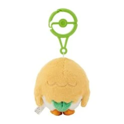 Rowlet Mascot Plush With Carabiner(Rowlet Mascot Plush With Carabiner) -ICHIBA TOYS SHOP rowlet mascot plush with carabiner mascot plush keychain pokemon center 472962