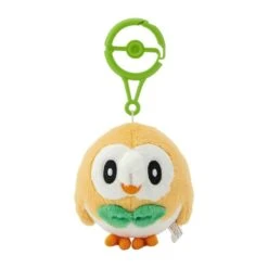 Rowlet Mascot Plush With Carabiner(Rowlet Mascot Plush With Carabiner)