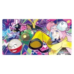 Rubber Playmat Iono - Pokémon Card Game(Rubber Playmat Iono Pokemon Card Game)