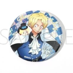 Sabo Birthday (3.20) Hologram Tin/Can Badge - ONE PIECE(Sabo Birthday 3 20 Hologram Tin Can Badge One Piece)