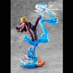 MegaHouse Sanji Figure Portrait.Of.Pirates "K×MAXIMUM” - ONE PIECE(Sanji Figure Portrait Of Pirates Kxmaximum One Piece) -ICHIBA TOYS SHOP sanji figure portraitofpirates kxmaximum one piece figure megahouse 813705