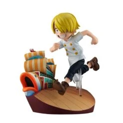 MegaHouse Sanji Figure RUN！RUN！RUN ! G.E.M. Series ONE PIECE(Sanji Figure Run Run Run G E M Series One Piece)