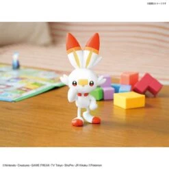 Scorbunny Figure Pokémon PLAMO (Plastic Model) No.05 Collection Quick!!(Scorbunny Figure Pokemon Plamo Plastic Model No 05 Collection Quick) -ICHIBA TOYS SHOP scorbunny figure pokemon plamo plastic model no05 collection quick figure bandai namco 490496